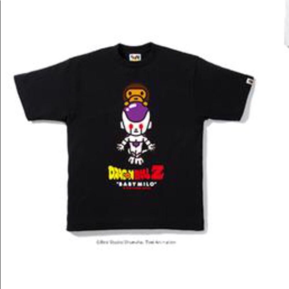 Bape x Dragon-ball Z Freeza Black Tee Large